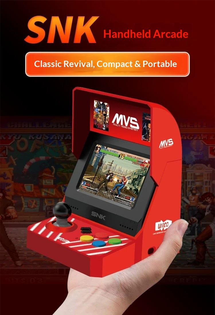 Console Arcade Mini UNICO MVS  - Arcade Vibes recensione e prezzo