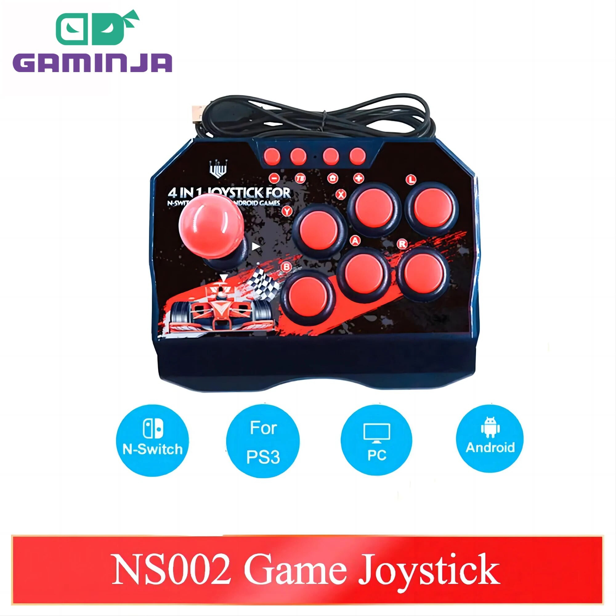 GAMINJA NS002 4 In 1 Retro Arc - Arcade Vibes recensione e prezzo