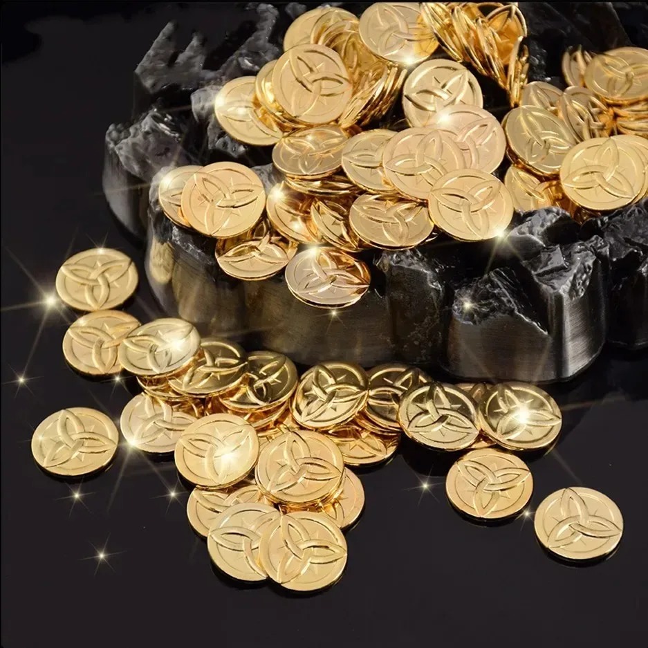 10 Pezzi Monete d'Oro Mora in  - Arcade Game Coin recensione e prezzo