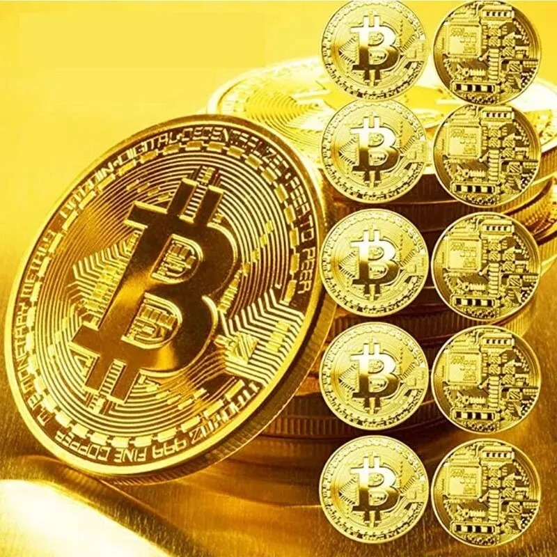 60-2 pezzi di monete Bitcoin p - Arcade Game Coin recensione e prezzo