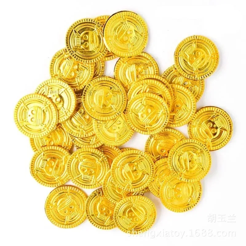 50 pezzi di monete d'oro pirat - Arcade Game Coin recensione e prezzo